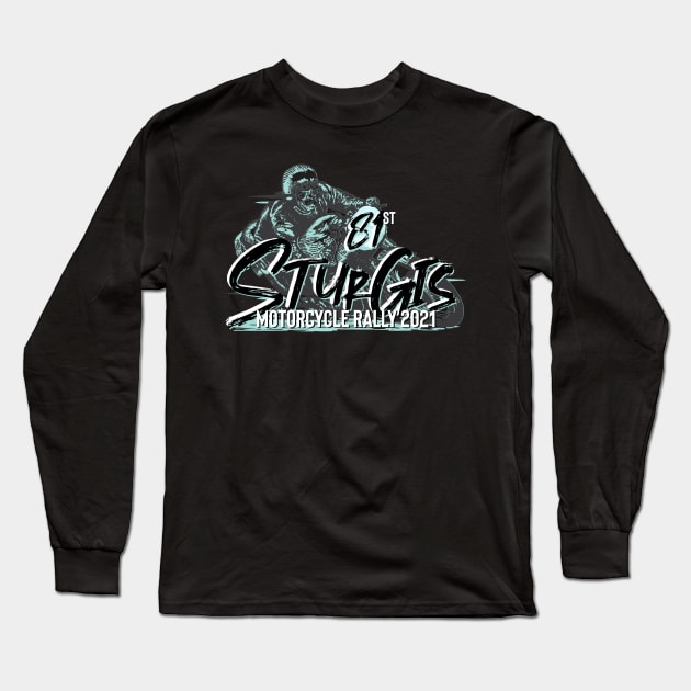 Sturgis motorcycle rally 2021 Long Sleeve T-Shirt by PincGeneral